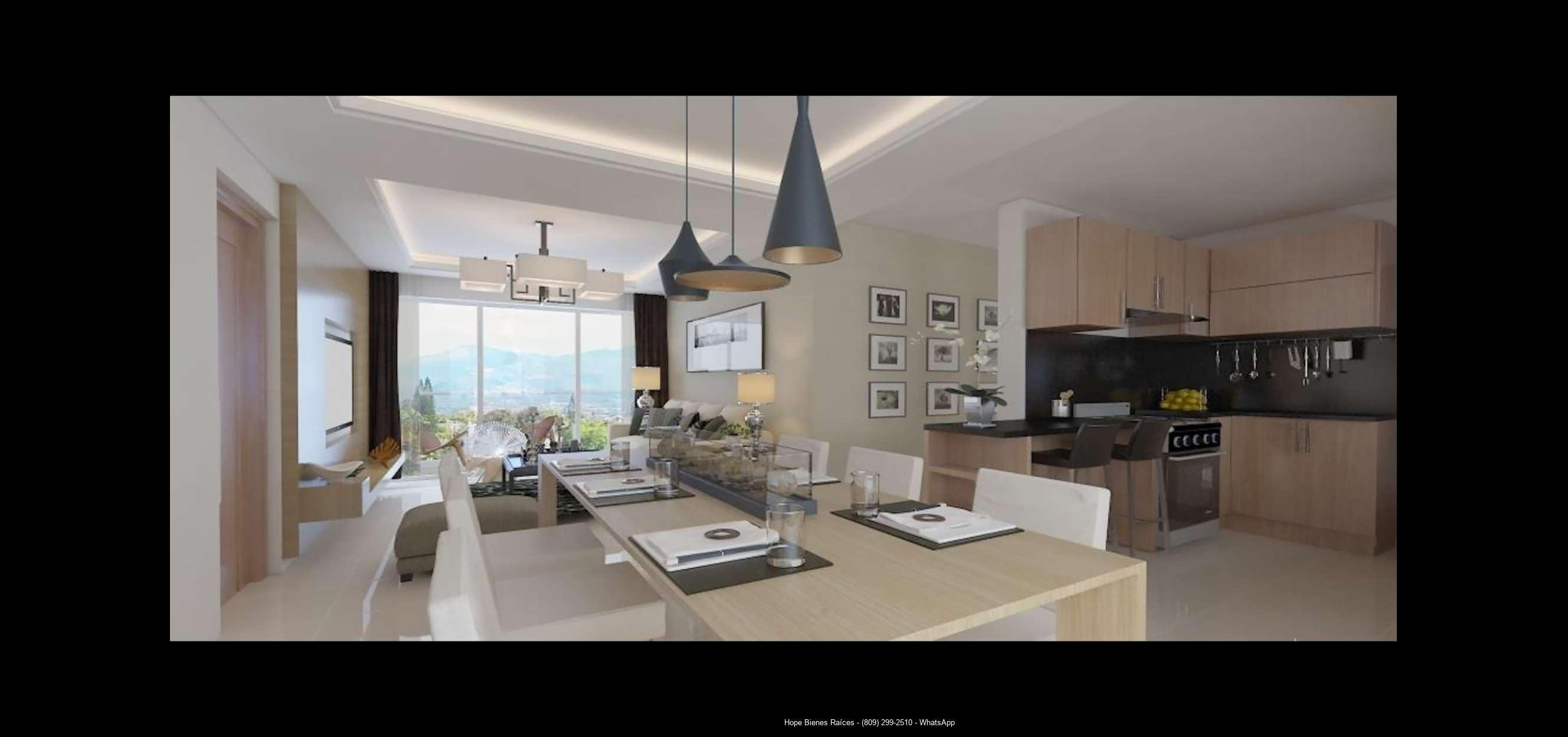 4Gran salón y cocina