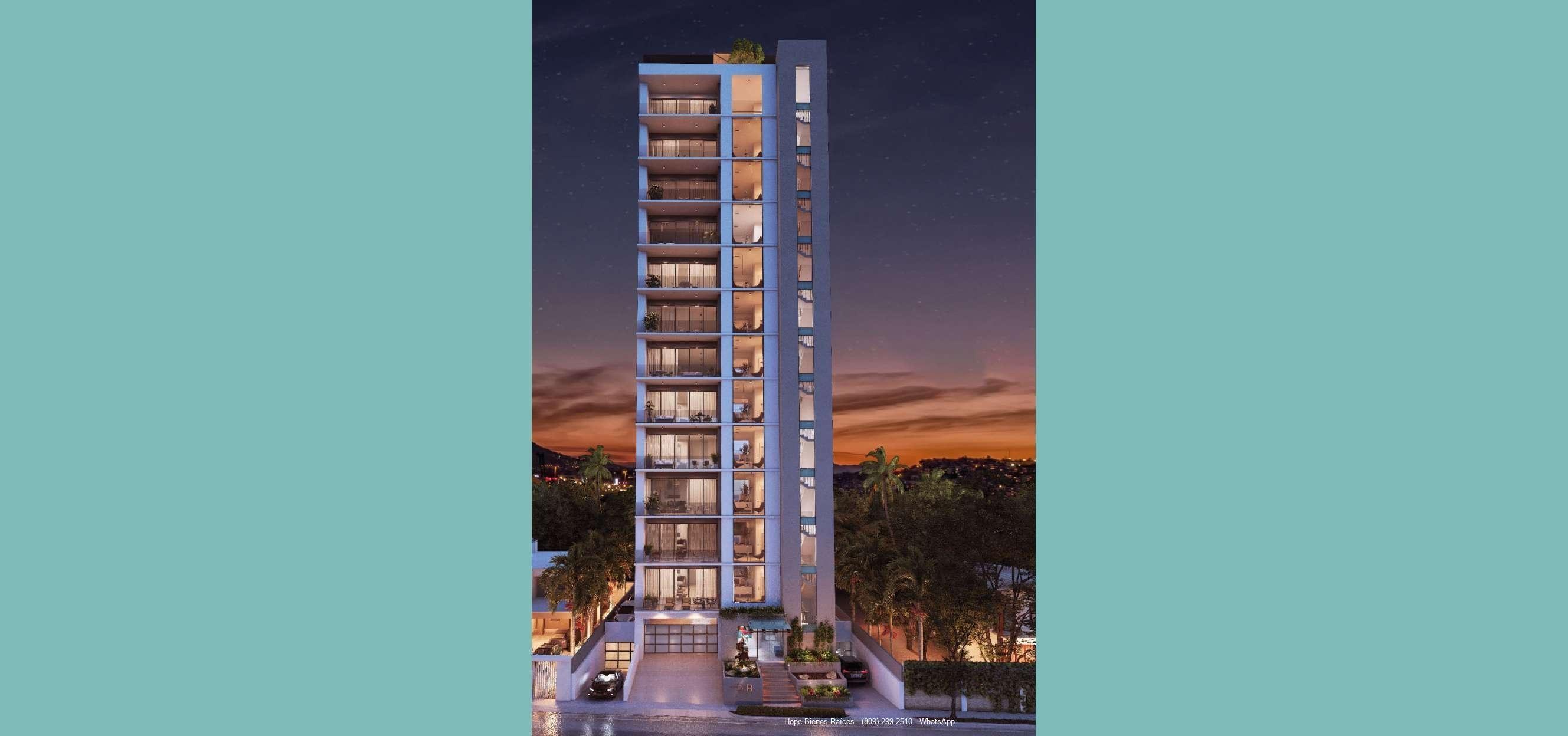 02 Torre Dib - Render Exterior Night
