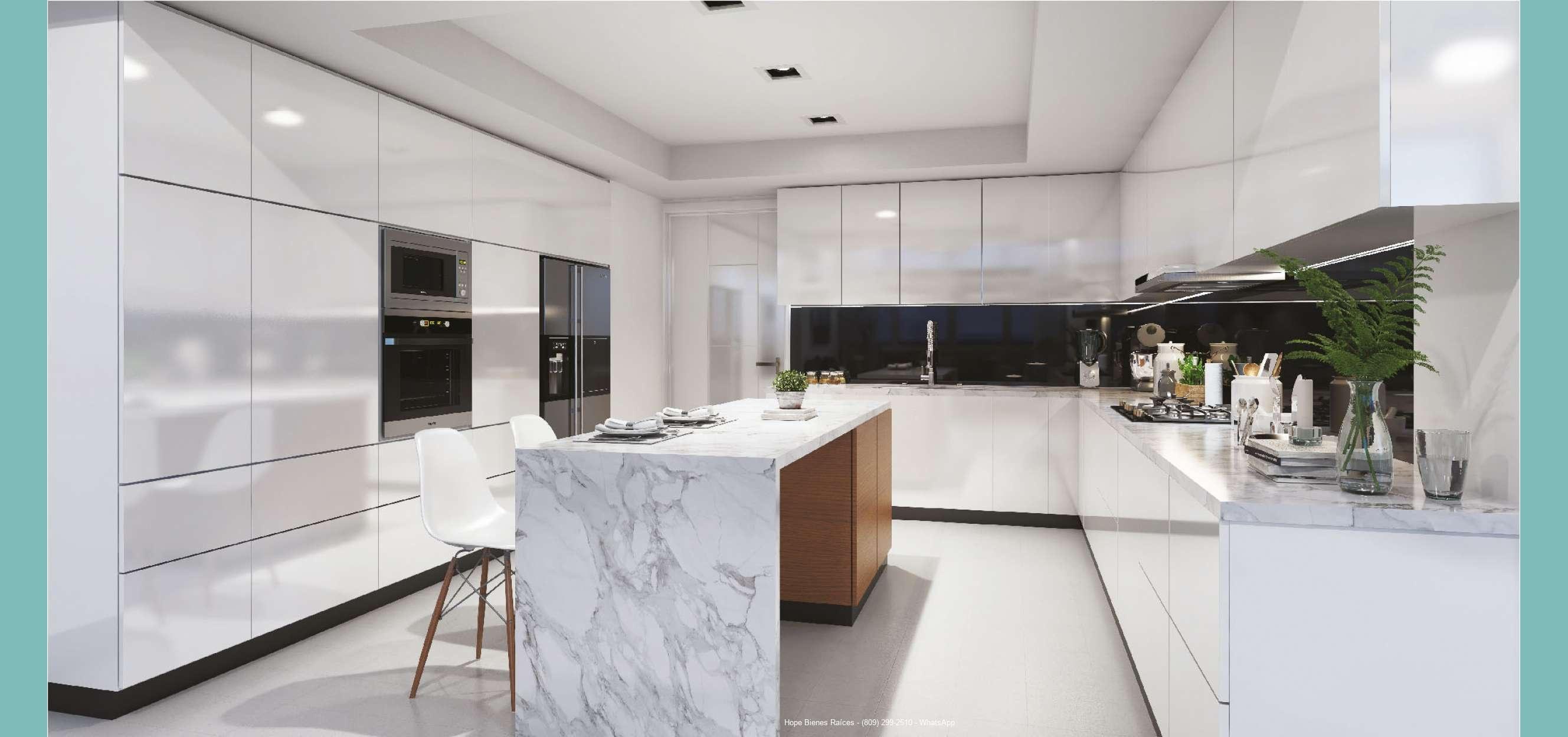 08 Torre Dib - Render Cocina
