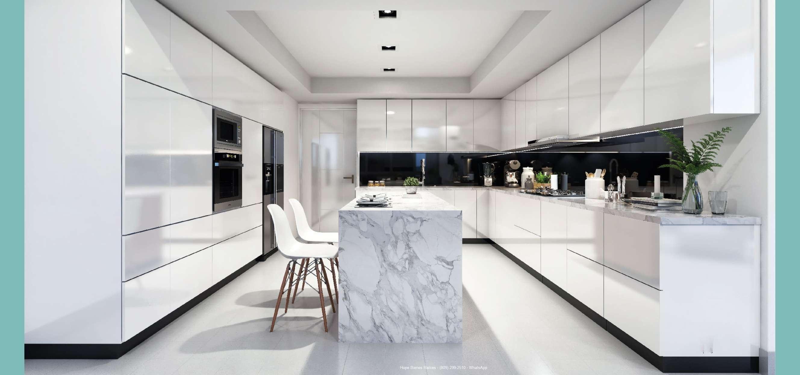 09 Torre Dib - Render Cocina