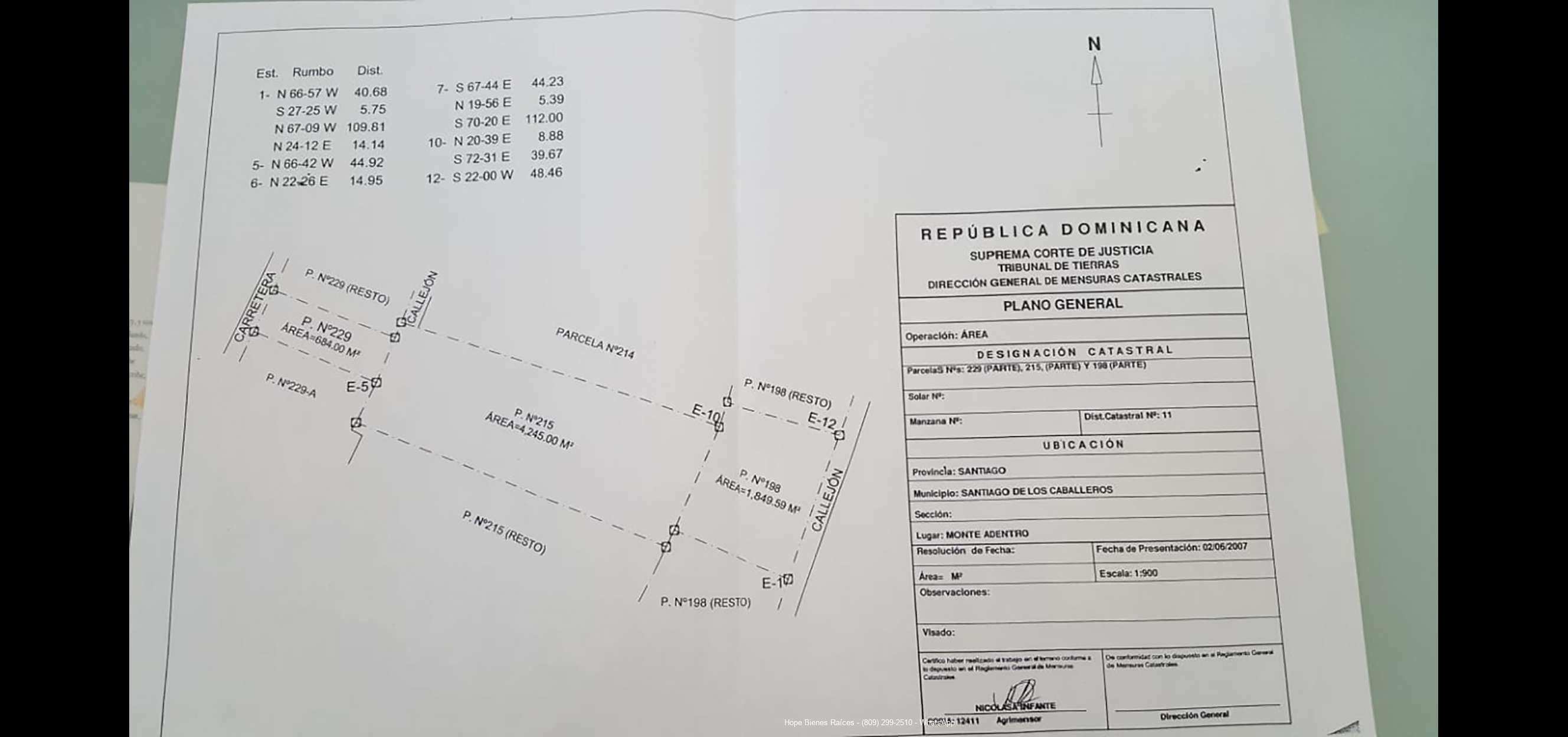 Vendo Solar de 6,779 m2 Cerca JPD