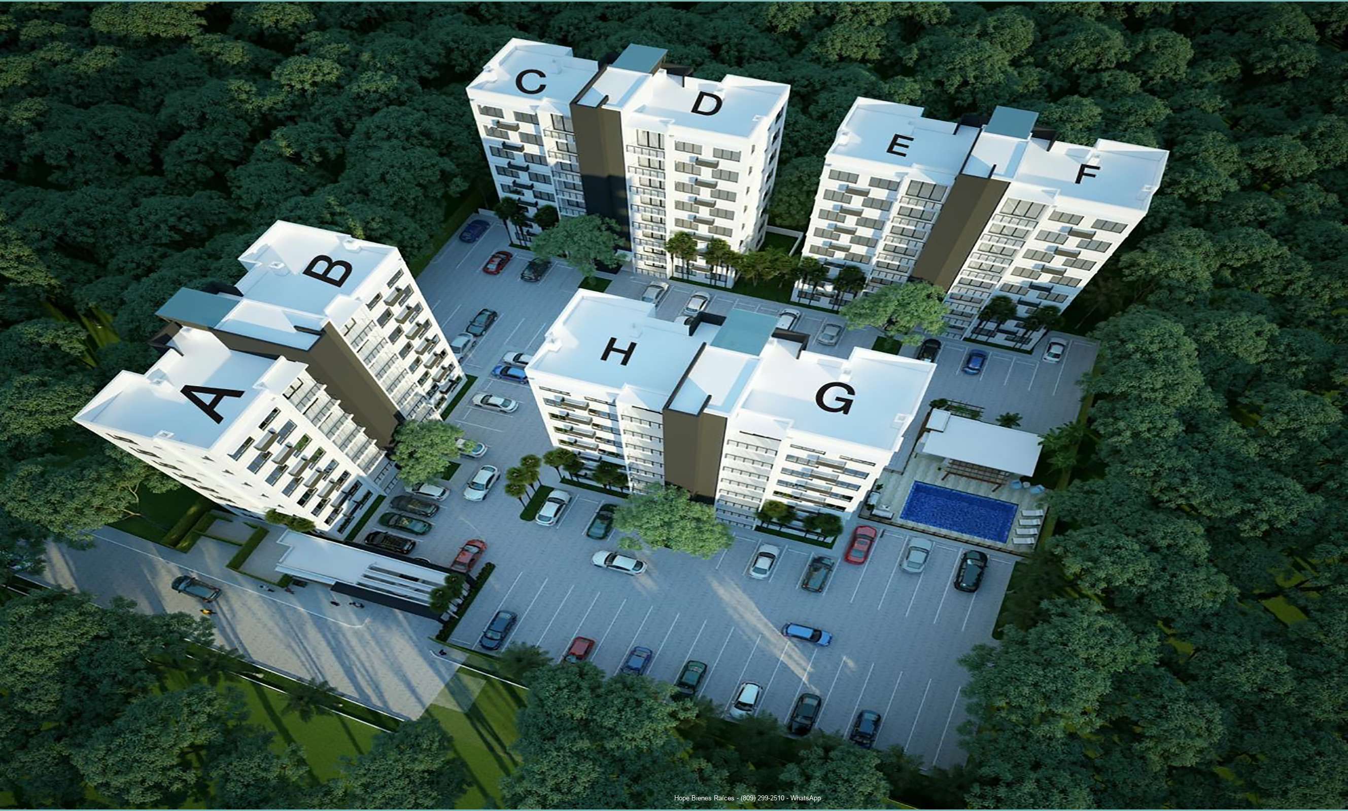Residencial 4 edificios