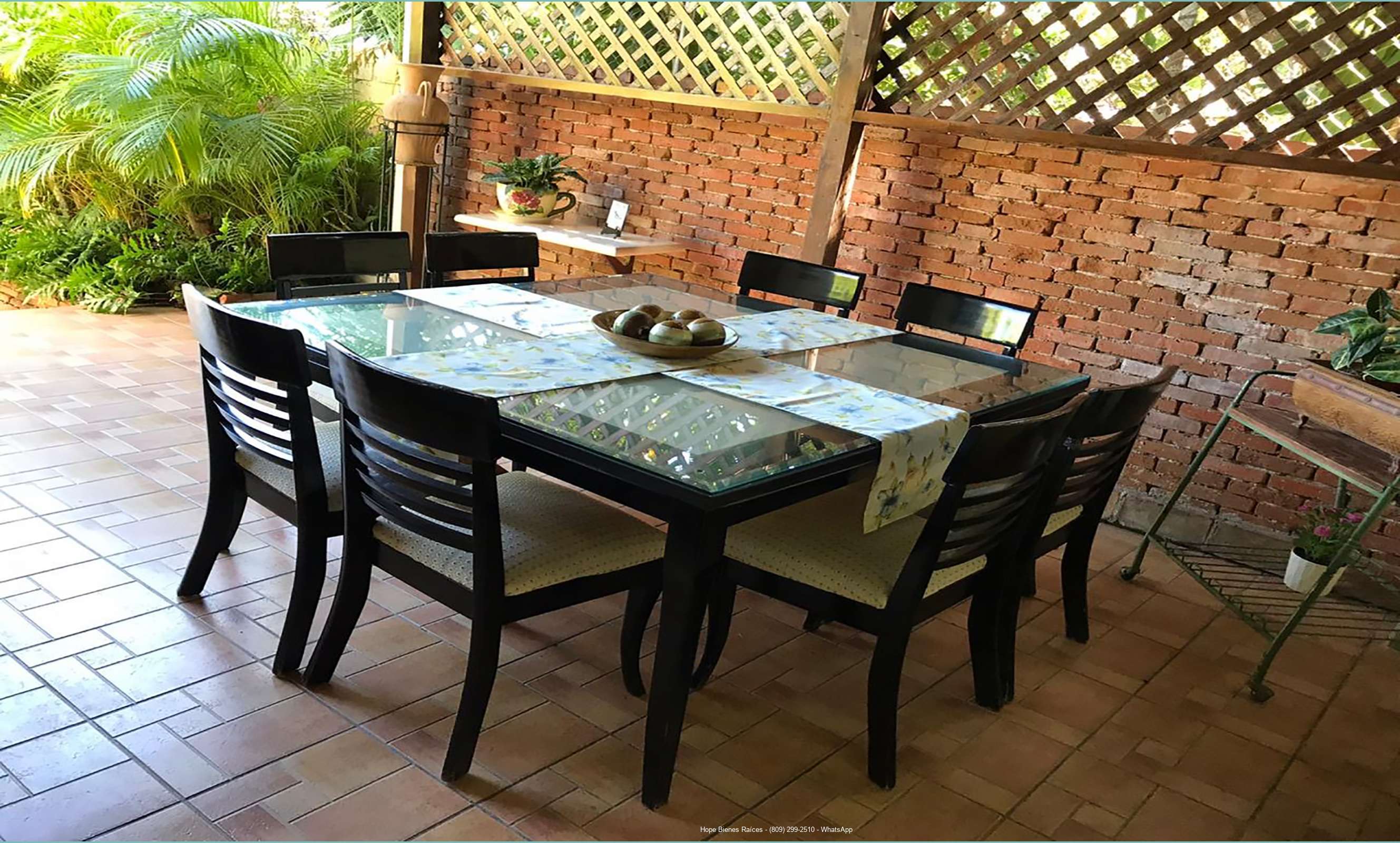 Comedor exterior