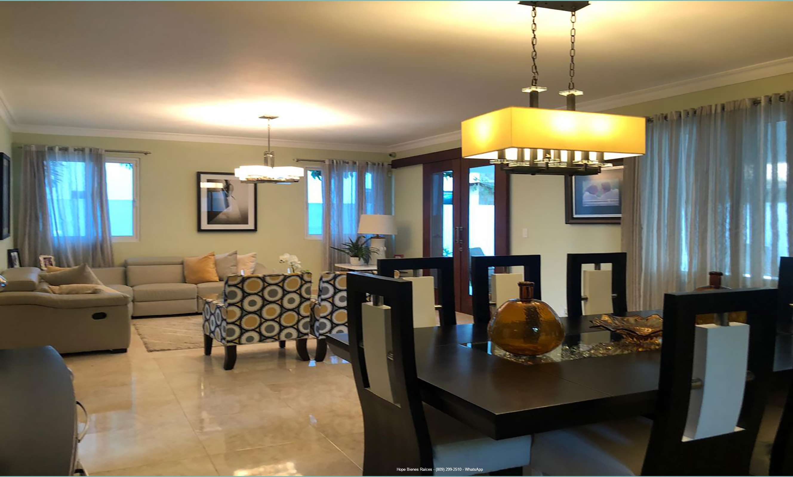 Gran salón - comedor sala
