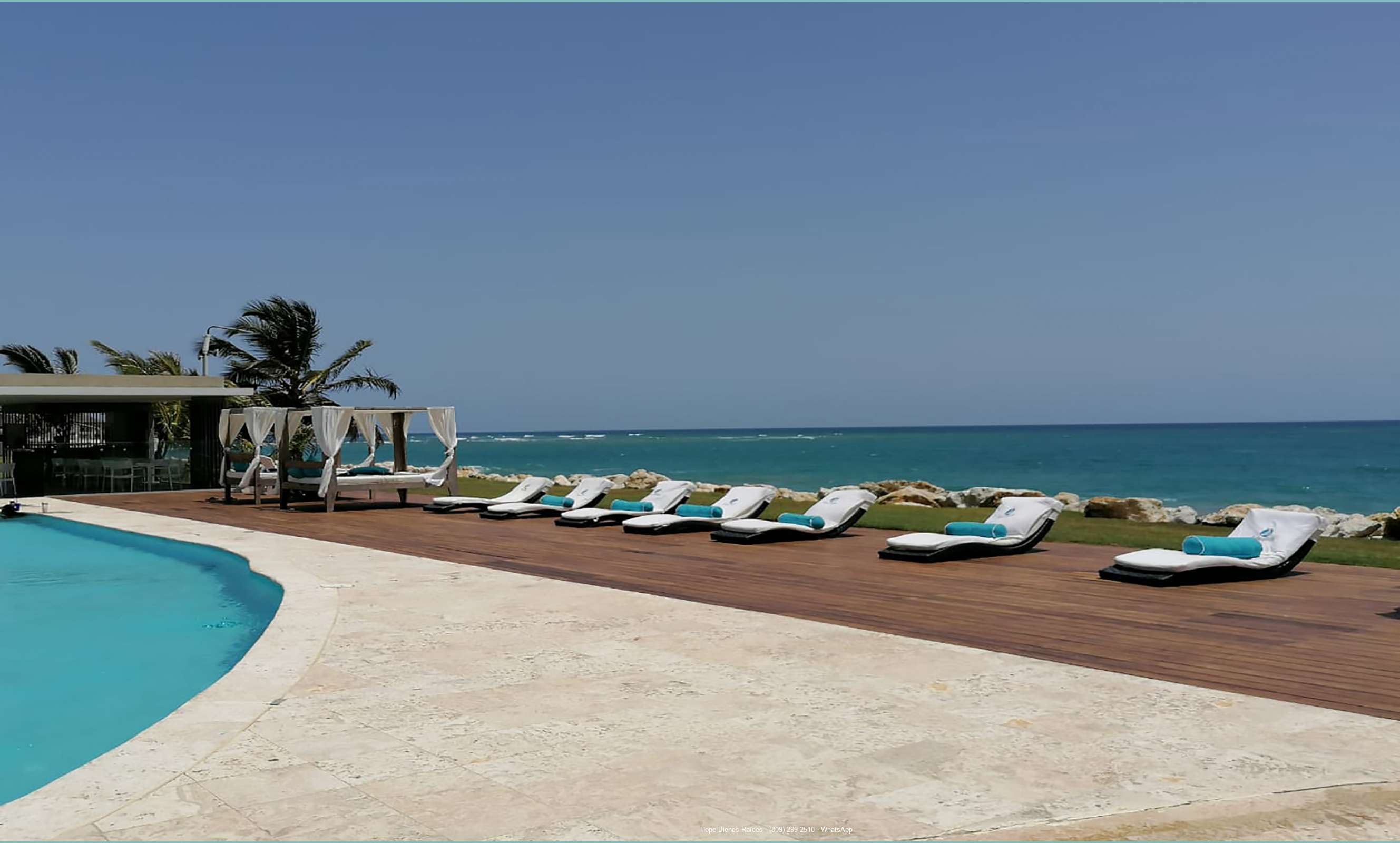 Área de piscina