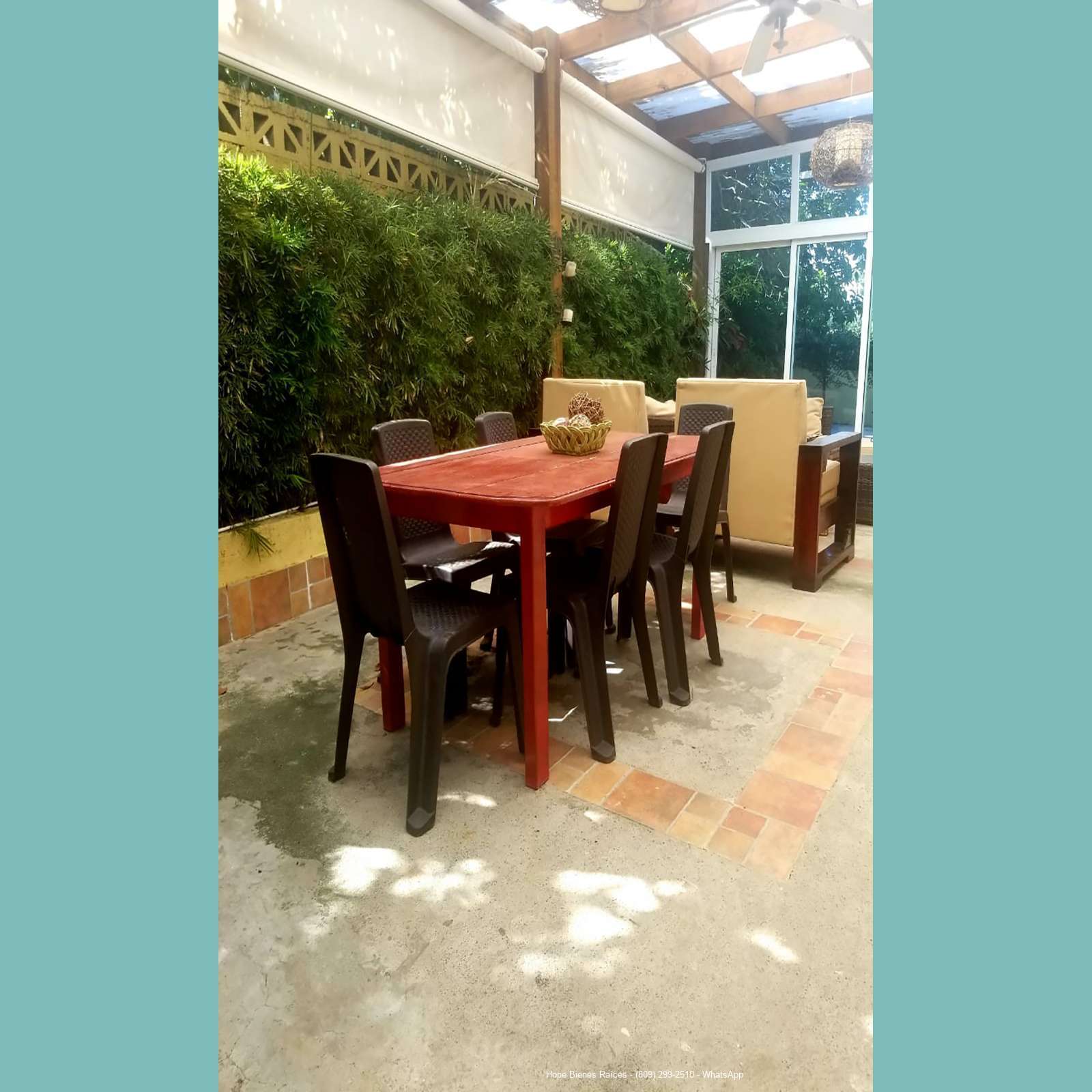 Comedor extrior