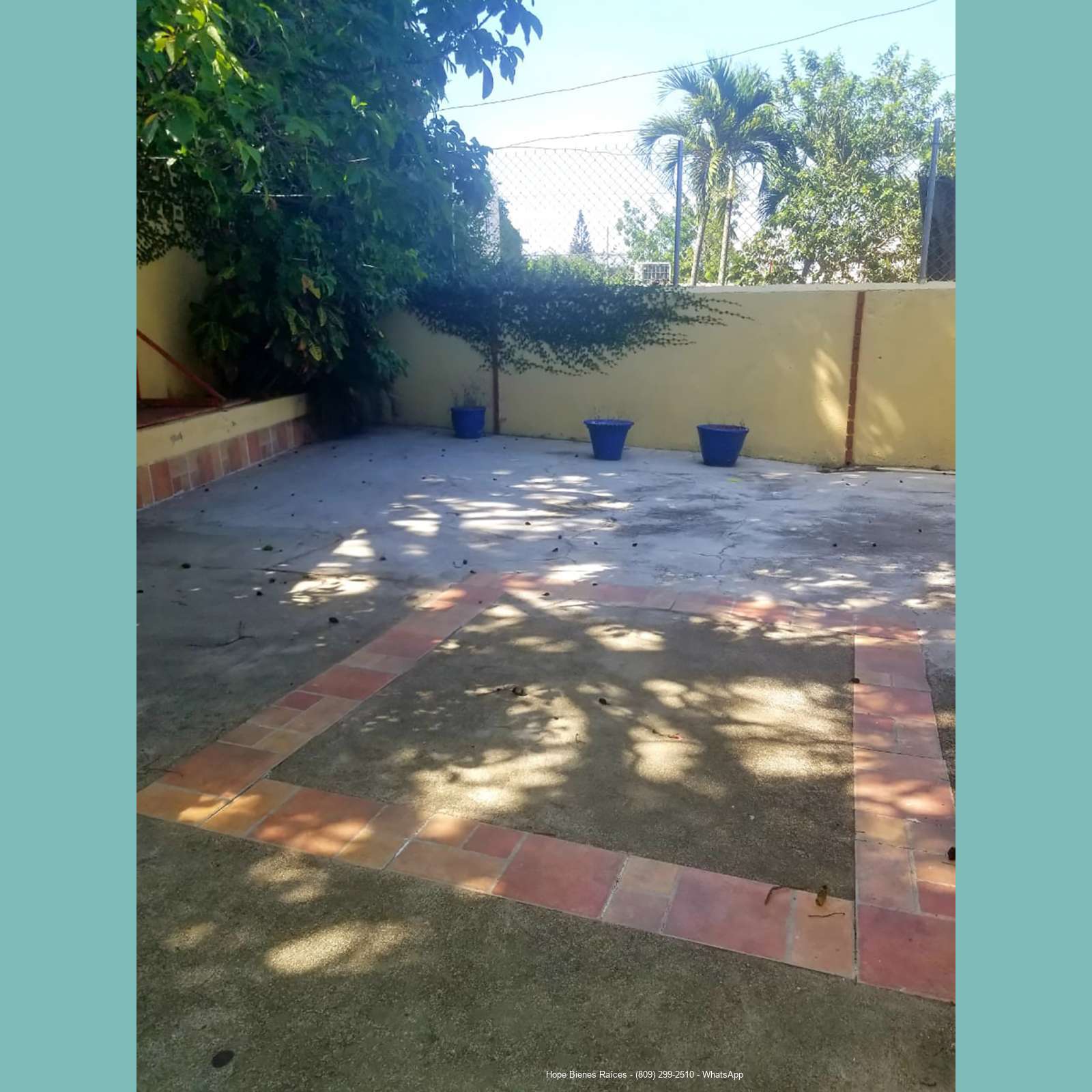Patio grande