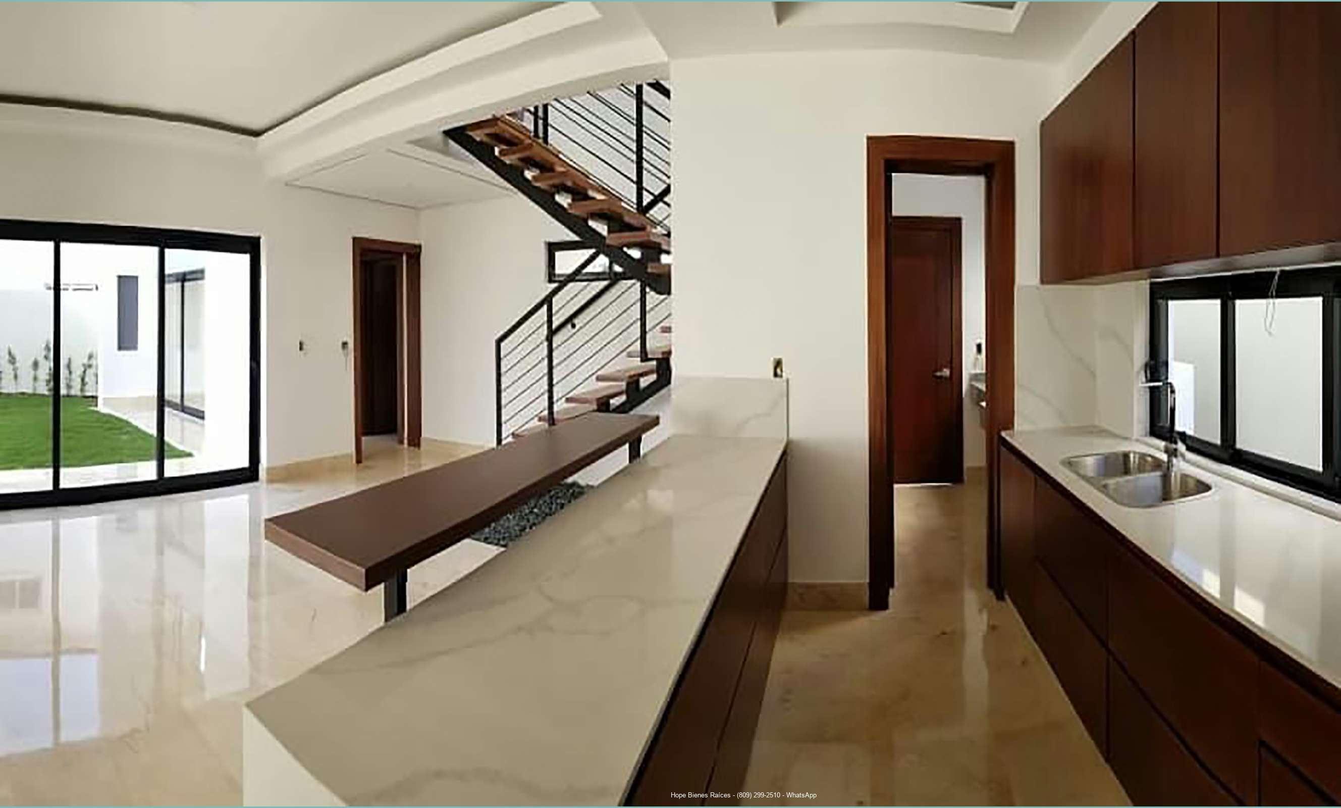Cocina escalera