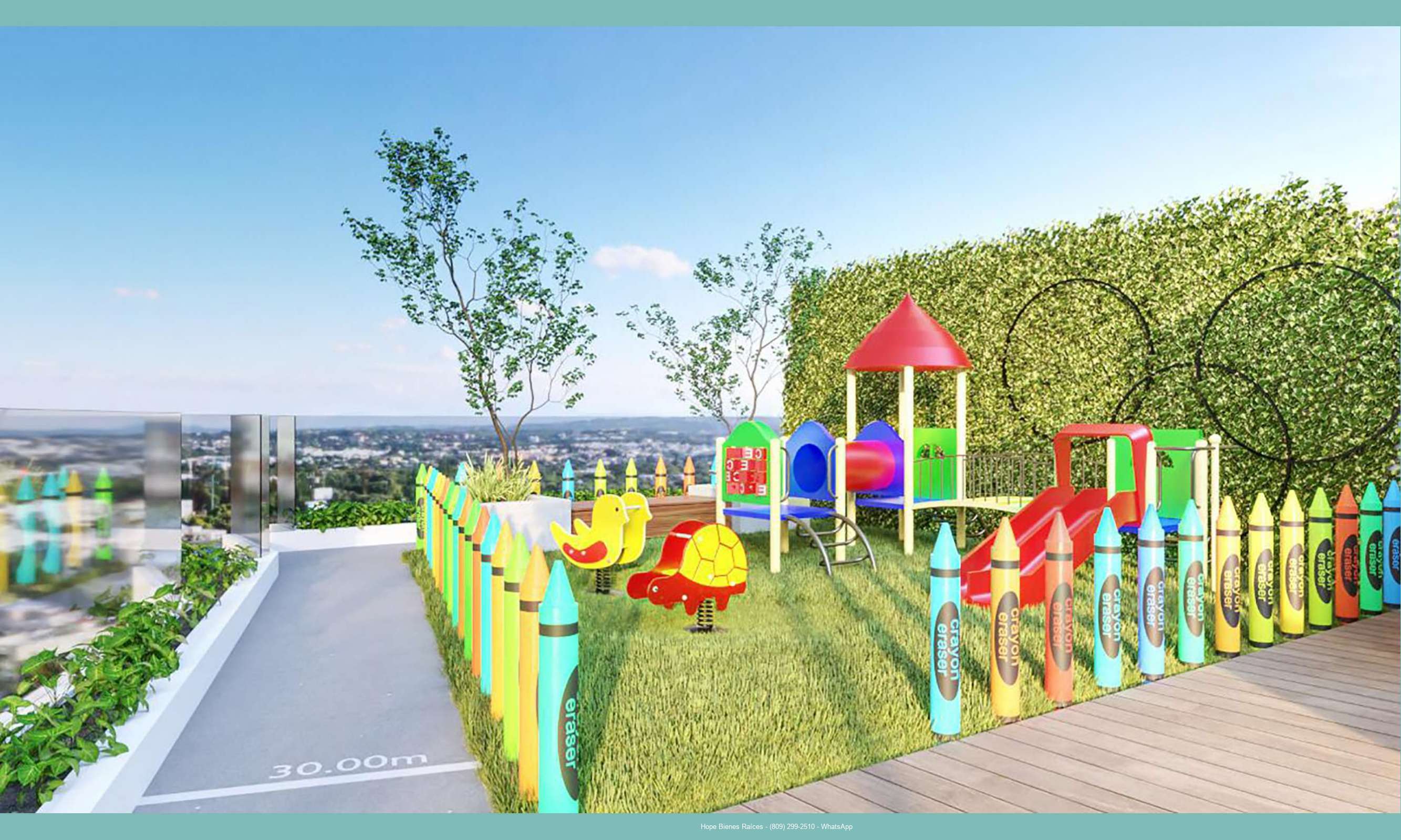 Rooftop área infantil