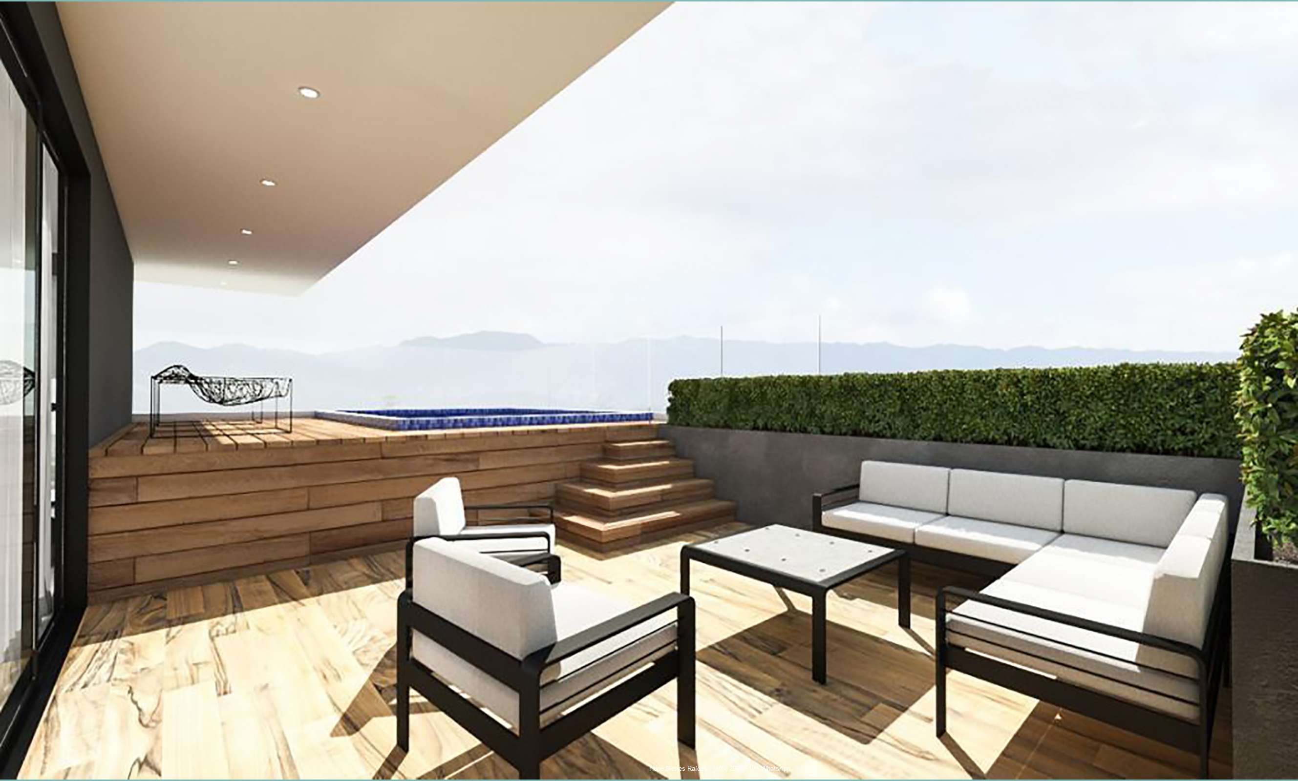 Rooftop with picuzzy