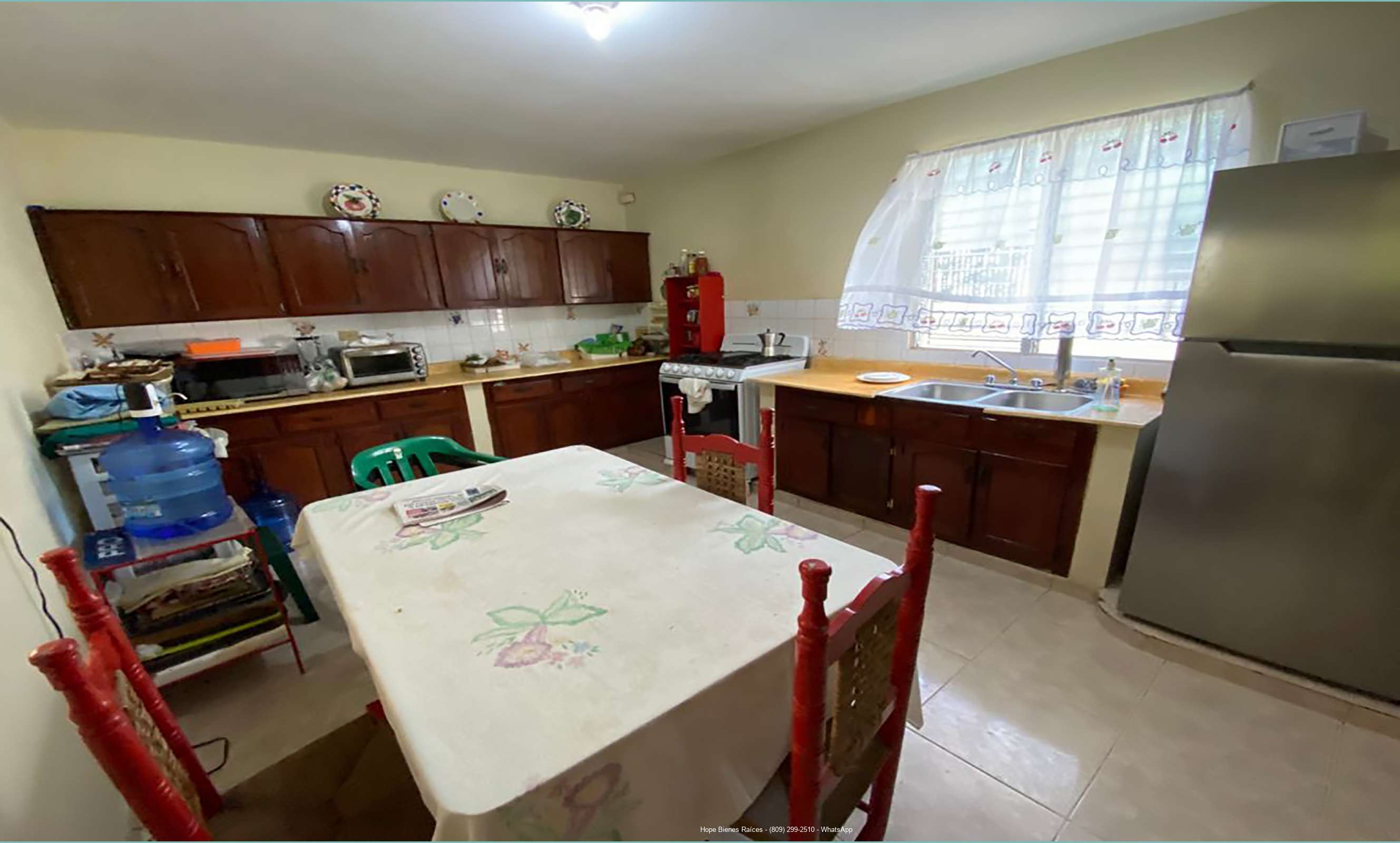 Cocina con desyaunador