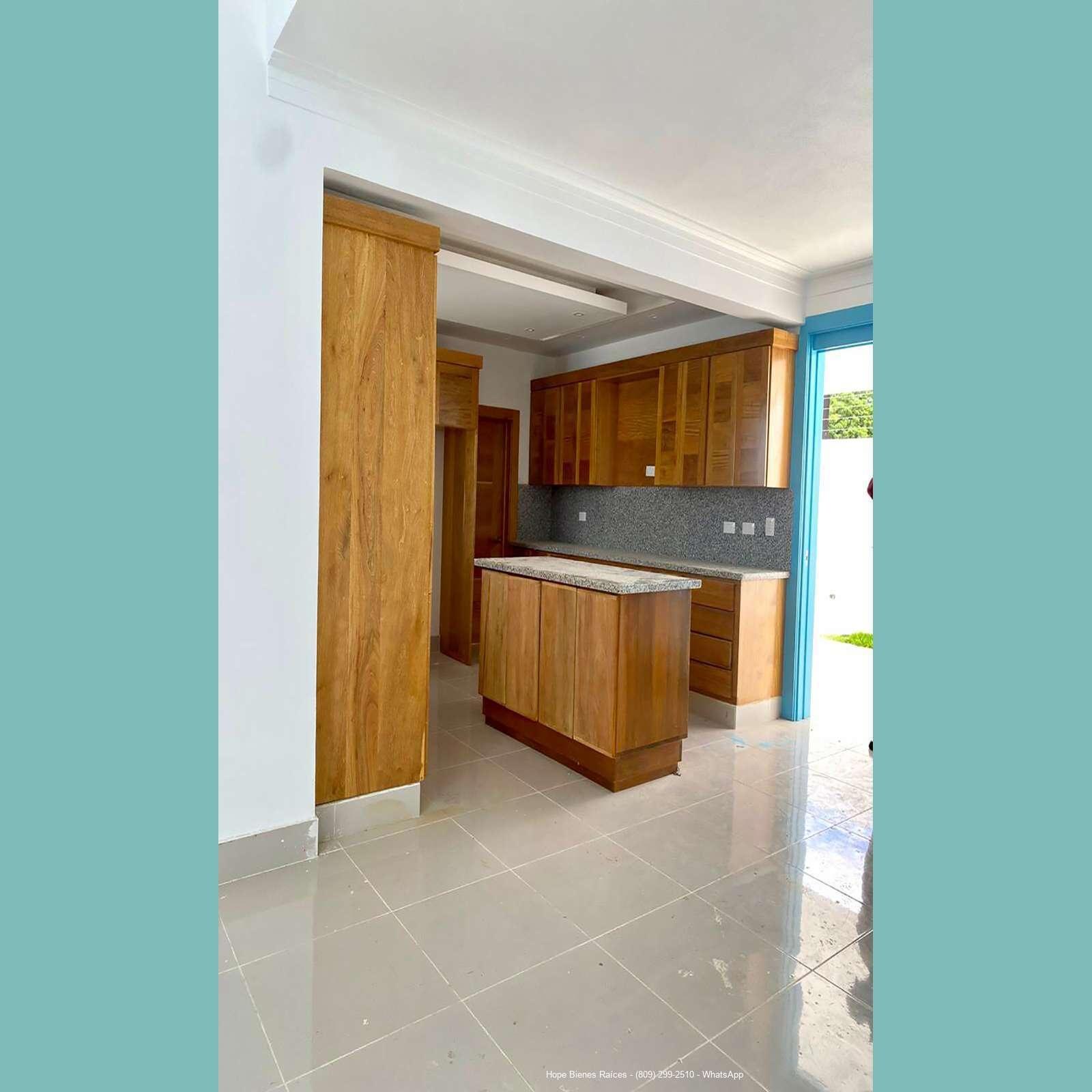 Cocina con isleta