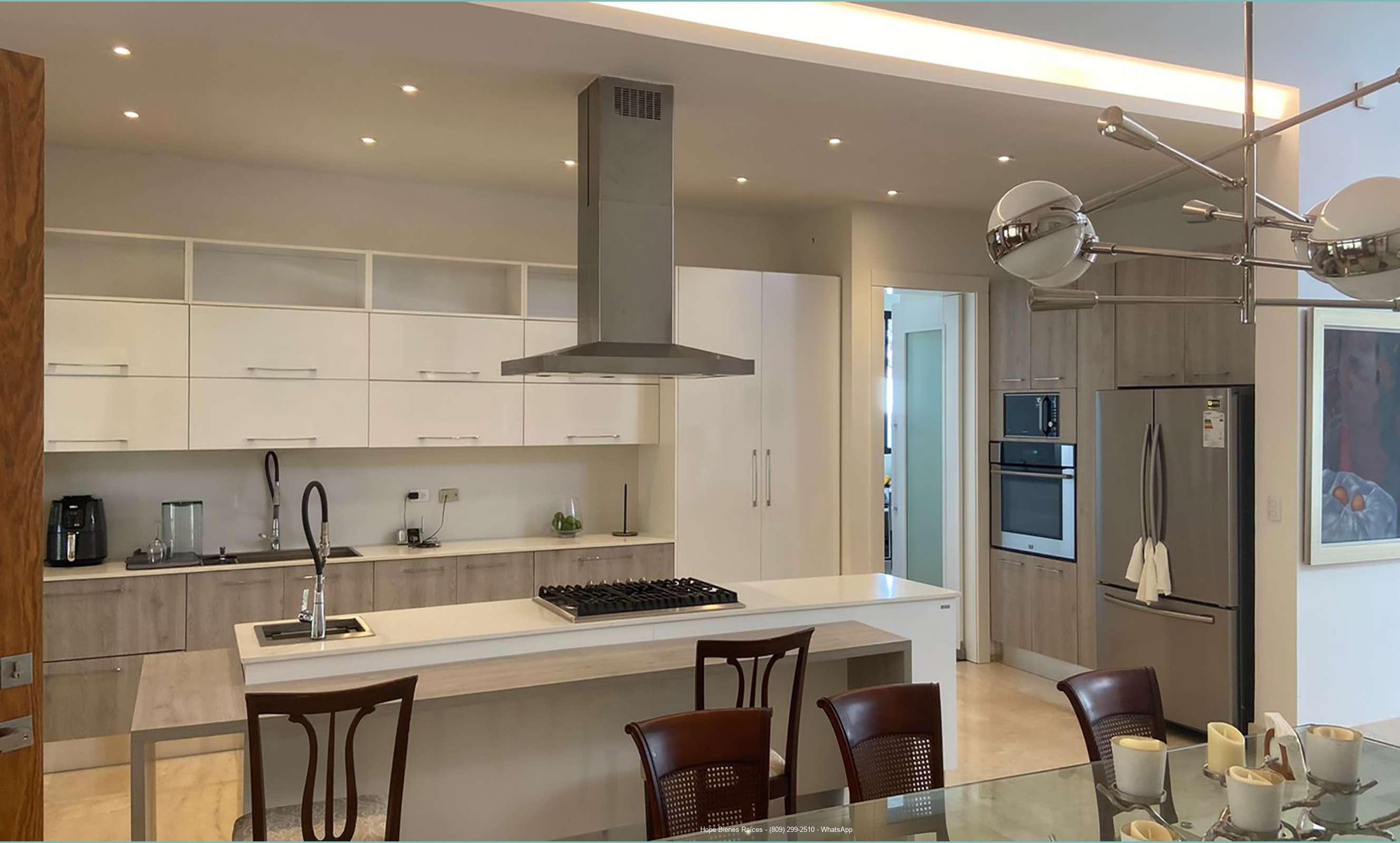 Cocina con isleta