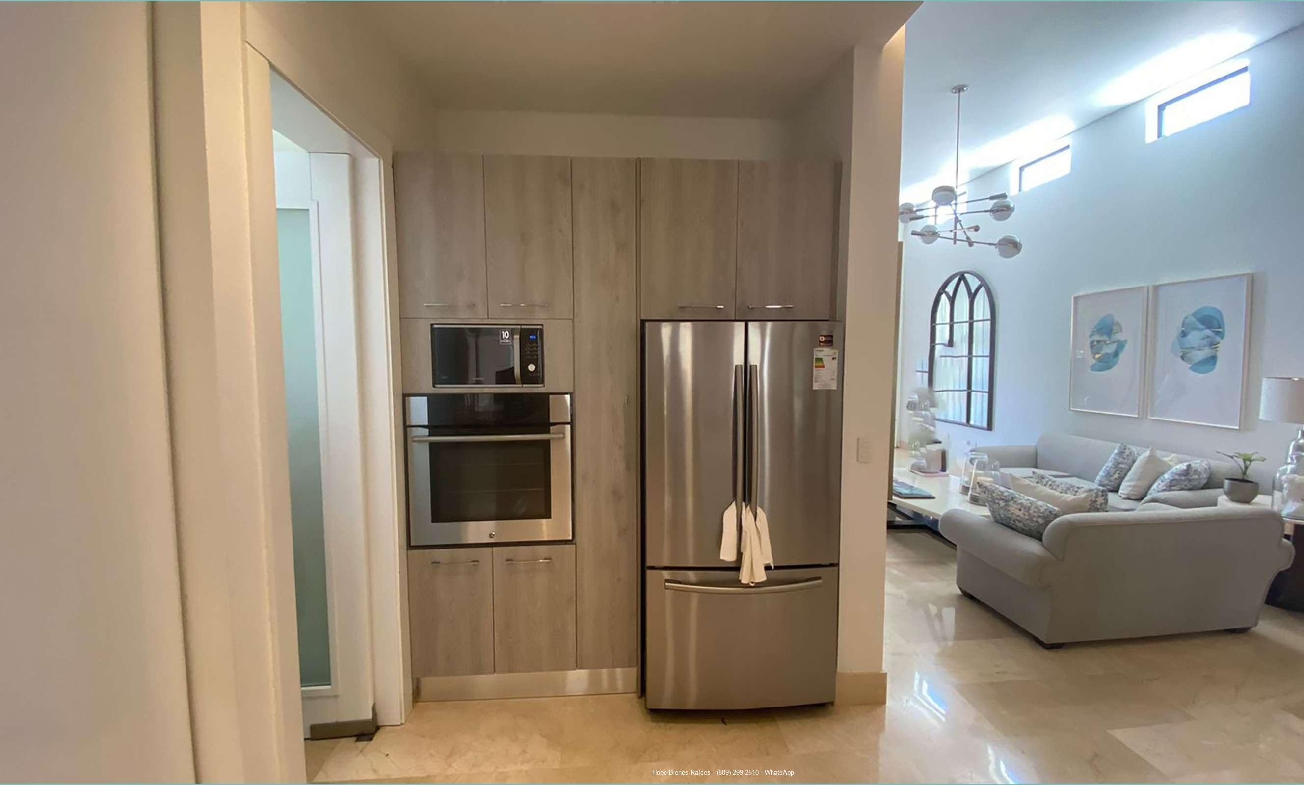 Cocina vista a la sala
