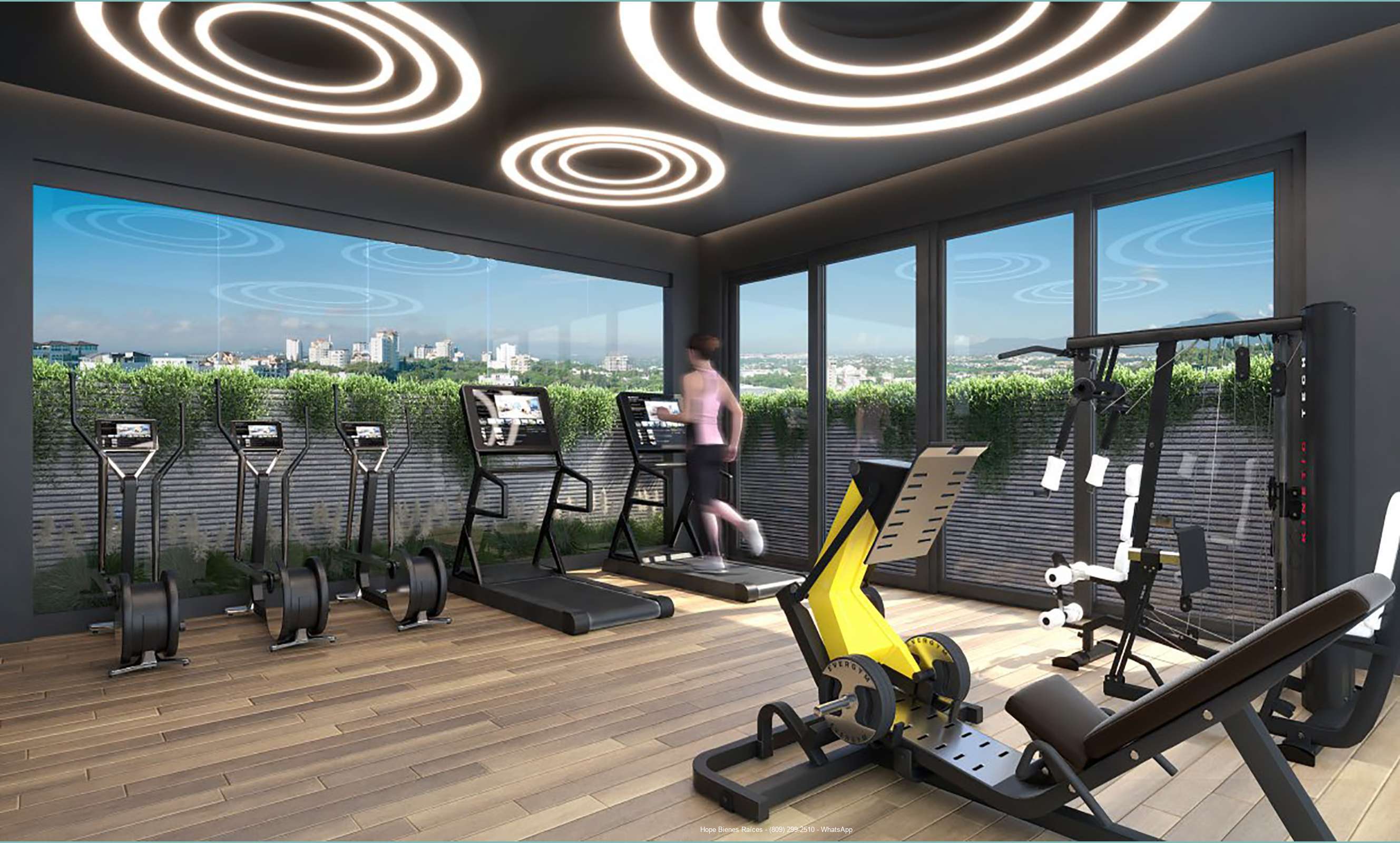 Roof top gimnasio