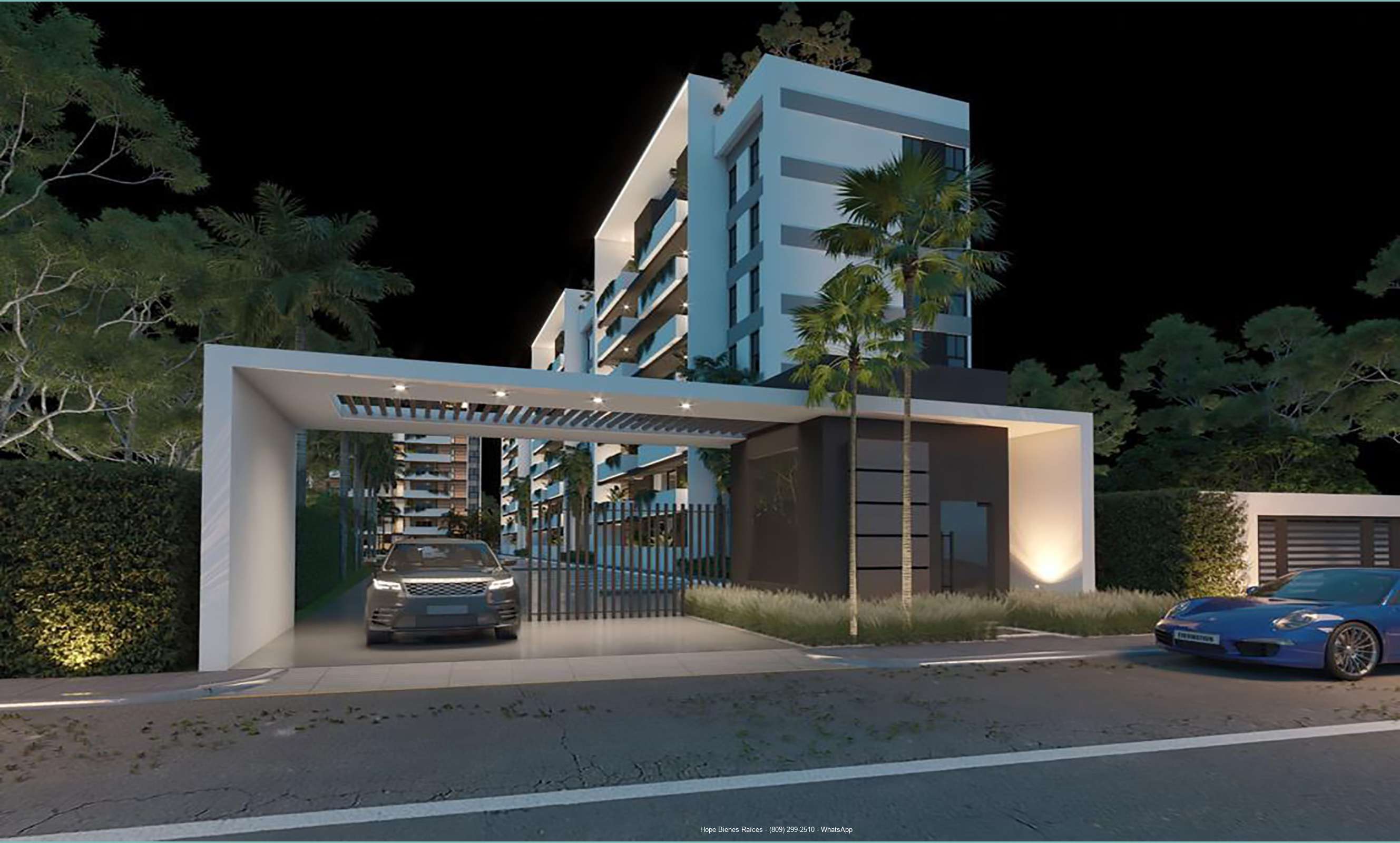 Entrada al residencial