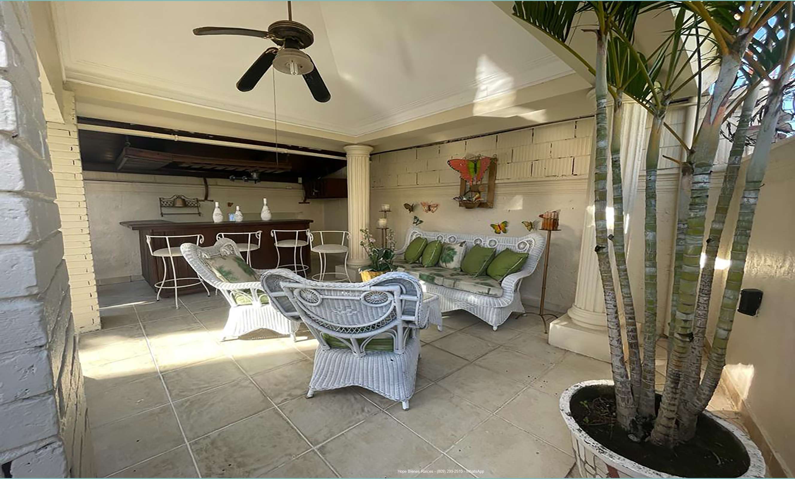Terraza cubierta