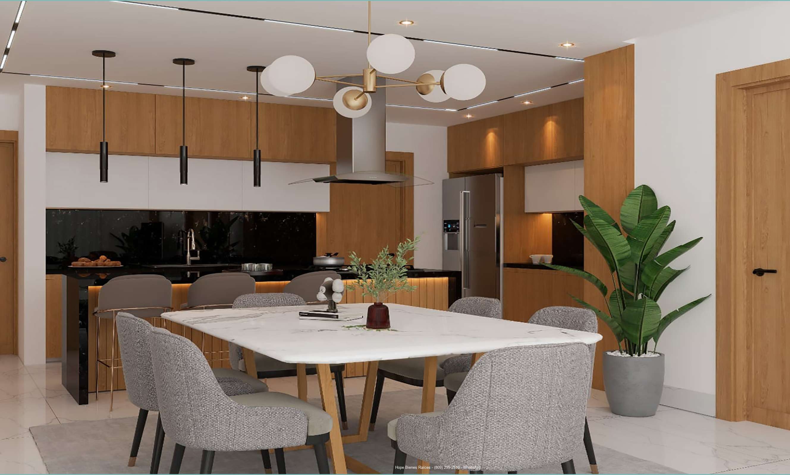 Comedor y cocina