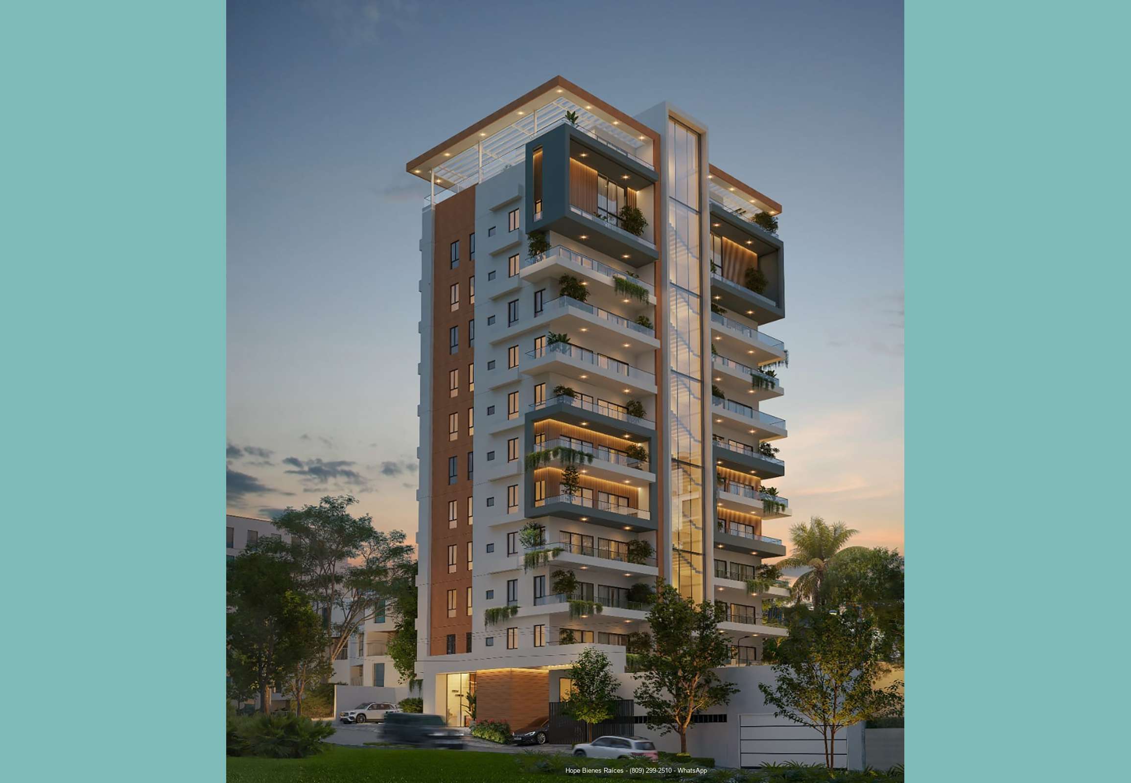 Fachada torre