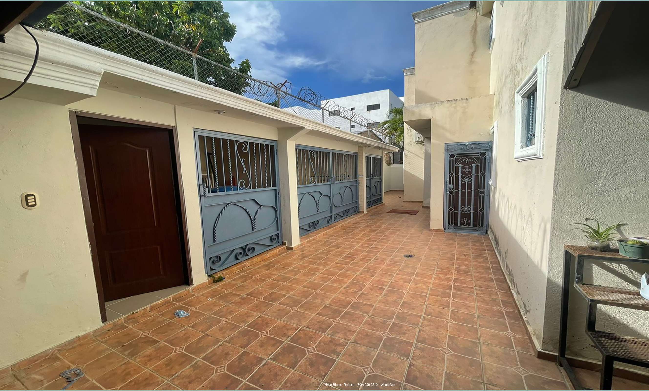 Patio lateral