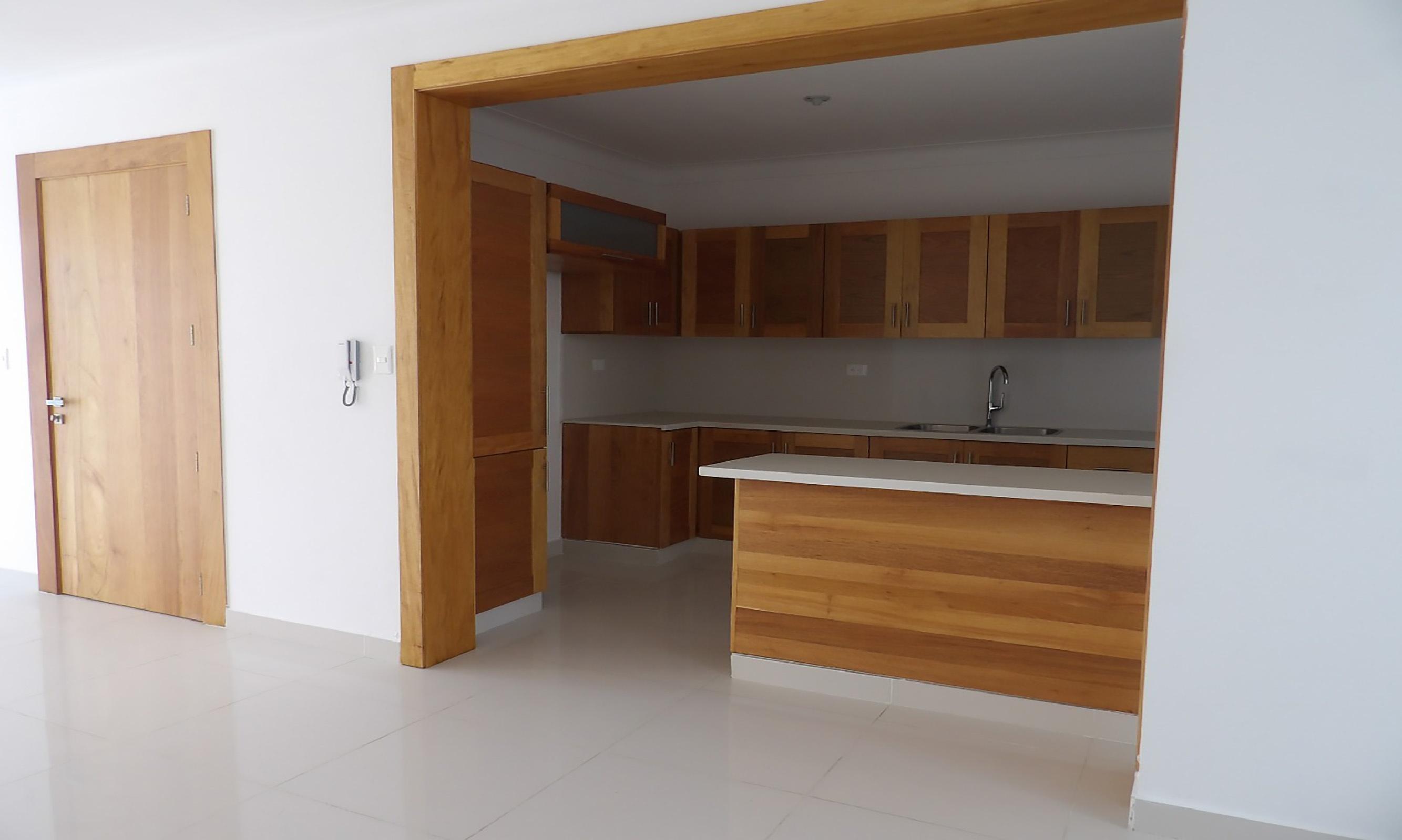 Cocina con desayunador