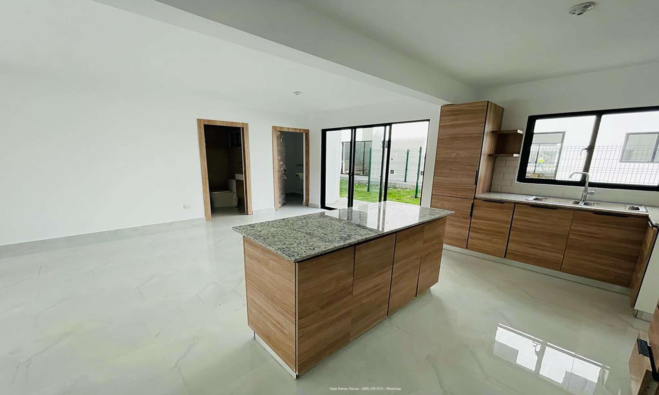 Cocina con Isleta